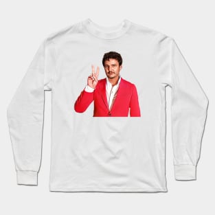 Peace Pedro Pascal Long Sleeve T-Shirt